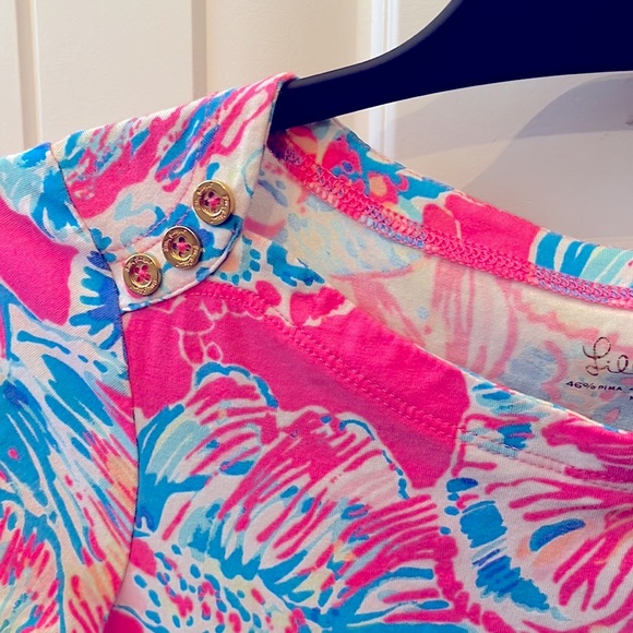 Lilly Pulitzer 3/4 Sleeve Top XS - Picture 4 of 4